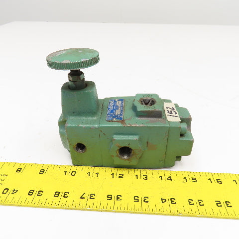 Vickers KT-03-B-20-JA-J 3/8" NPT Reducing Valve 5.6-200 kfg/cm2