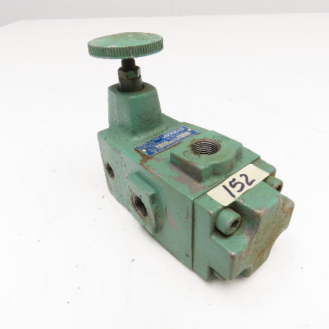 Vickers KT-03-B-20-JA-J 3/8" NPT Reducing Valve 5.6-200 kfg/cm2