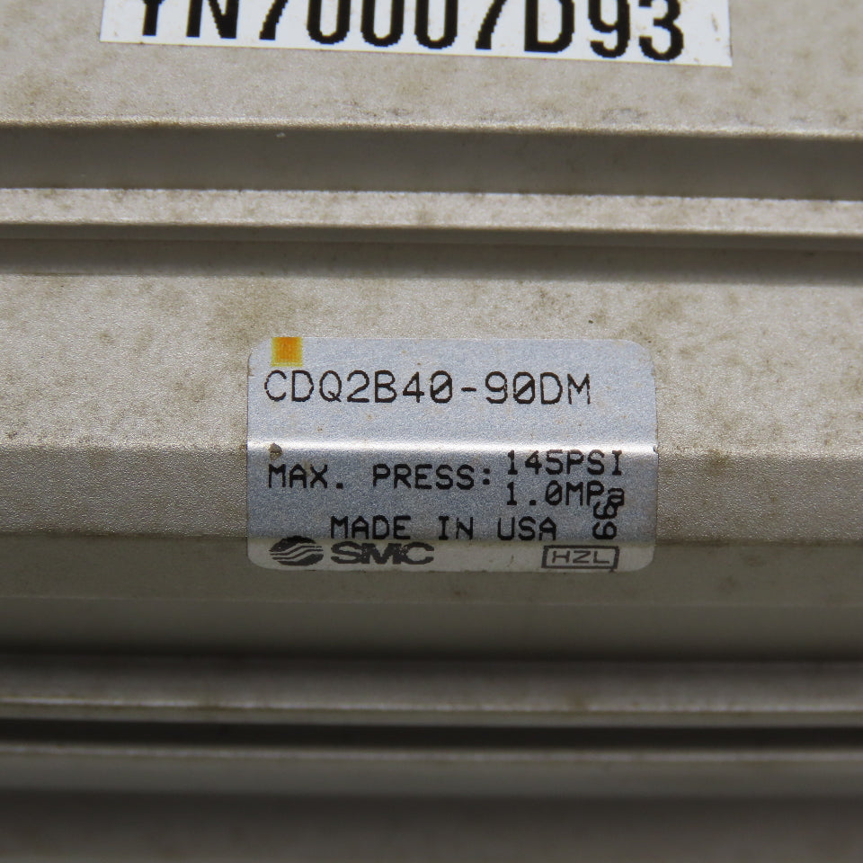 SMC CDQ2B40-90DM 40mm Bore 90mm Stroke Pneumatic Actuator Cylinder