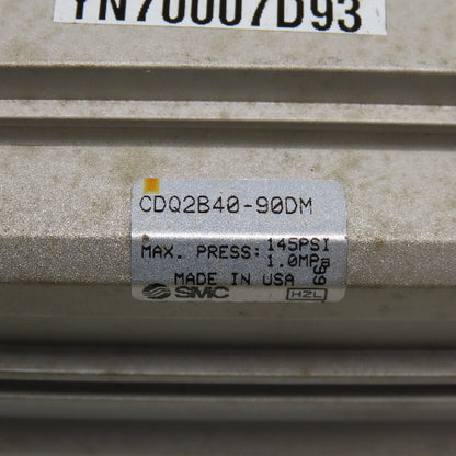 SMC CDQ2B40-90DM 40mm Bore 90mm Stroke Pneumatic Actuator Cylinder