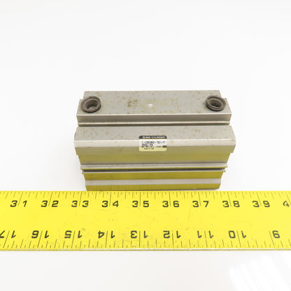 SMC T-CDQ2B50-75D-F7 50mm Bore 75mm Stroke Pneumatic Cylinder 145PSI