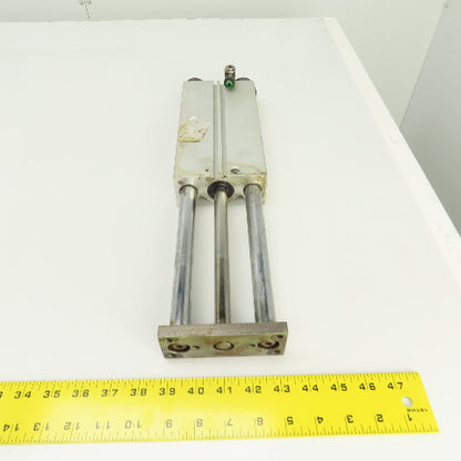 Double Acting Pneumatic Guided Cylinder 20mm Rods 28mm Bore 186mm Stroke