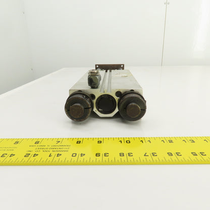 Double Acting Pneumatic Guided Cylinder 20mm Rods 28mm Bore 186mm Stroke