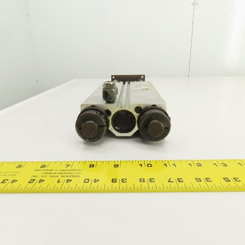 Double Acting Pneumatic Guided Cylinder 20mm Rods 28mm Bore 186mm Stroke