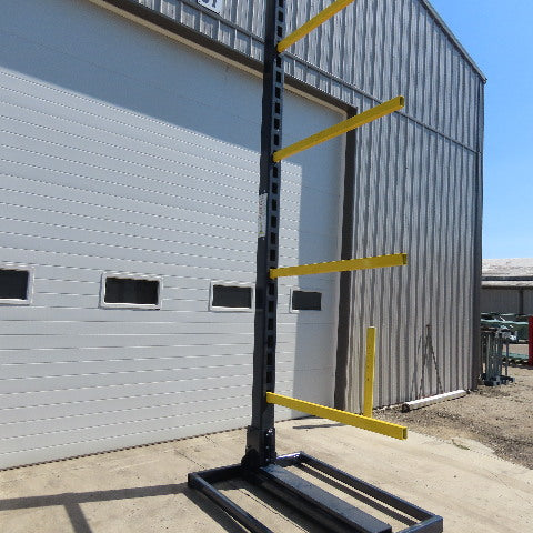 Stack Pro Cantilever Rack 16' Tall 7,500 lbs Capacity w/4-48" Arms Portable NEW