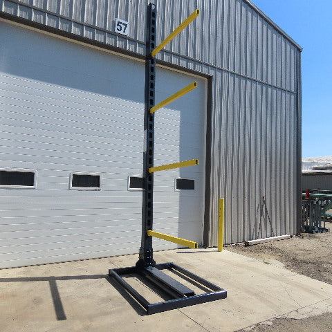 Stack Pro Cantilever Rack 16' Tall 7,500 lbs Capacity w/4-48" Arms Portable NEW