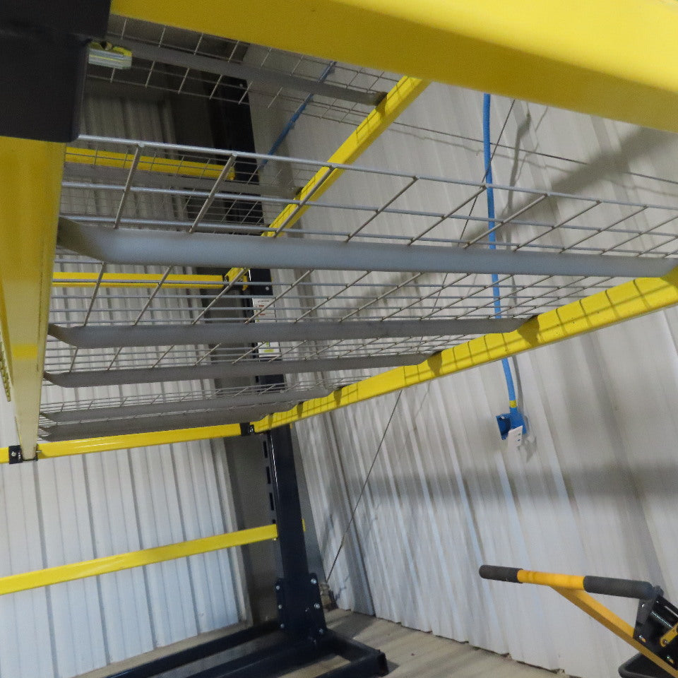 Stack Pro Pallet Racking Shelf for Cantilever Racks 120" x 48" with Wire Decks  NEW