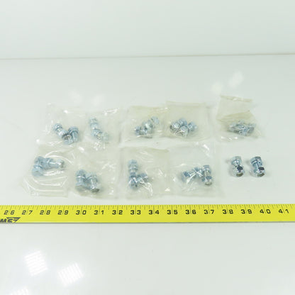 TBF 8.8 M10-1.5x20 Hex Head Cap Screw Class 8.8 Zinc Plated Lot Of 20