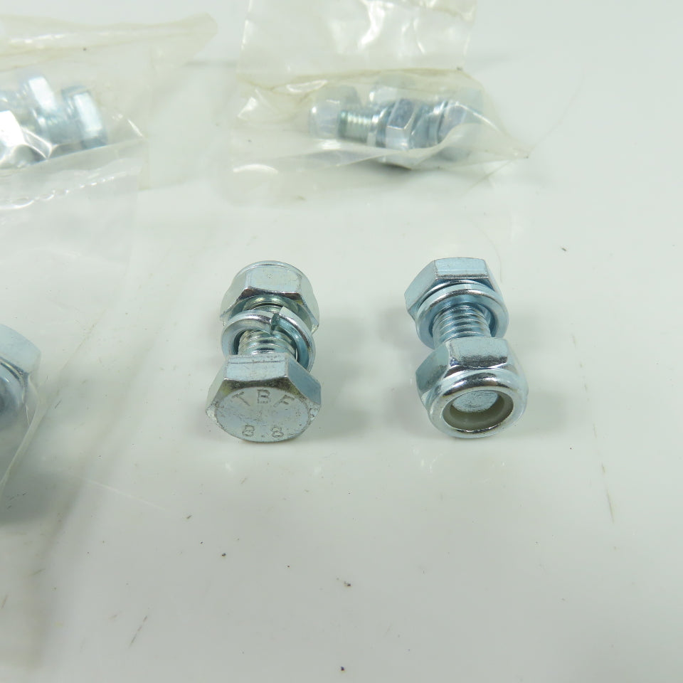 TBF 8.8 M10-1.5x20 Hex Head Cap Screw Class 8.8 Zinc Plated Lot Of 20