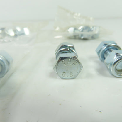 TBF 8.8 M10-1.5x20 Hex Head Cap Screw Class 8.8 Zinc Plated Lot Of 20