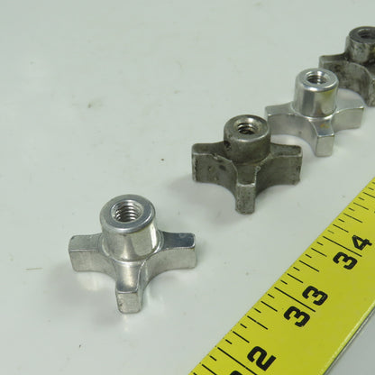 5/16-18 Threaded Female Aluminum Handwheel Knob Lot Of 5