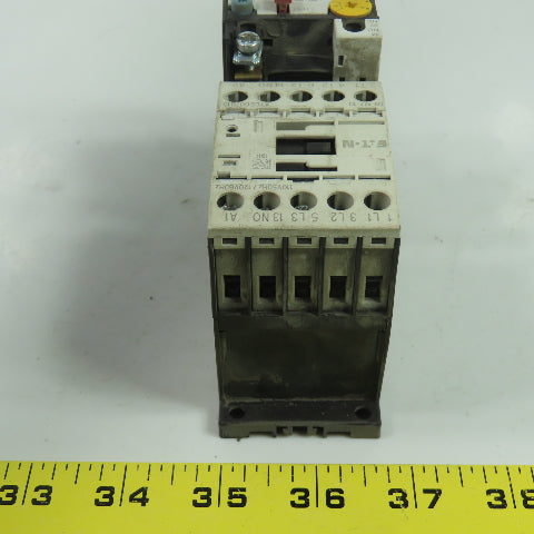 Eaton XTCE007B10 XTOB006BC1 600VAC Contactor 120V Coil 4-6A Trip Overload