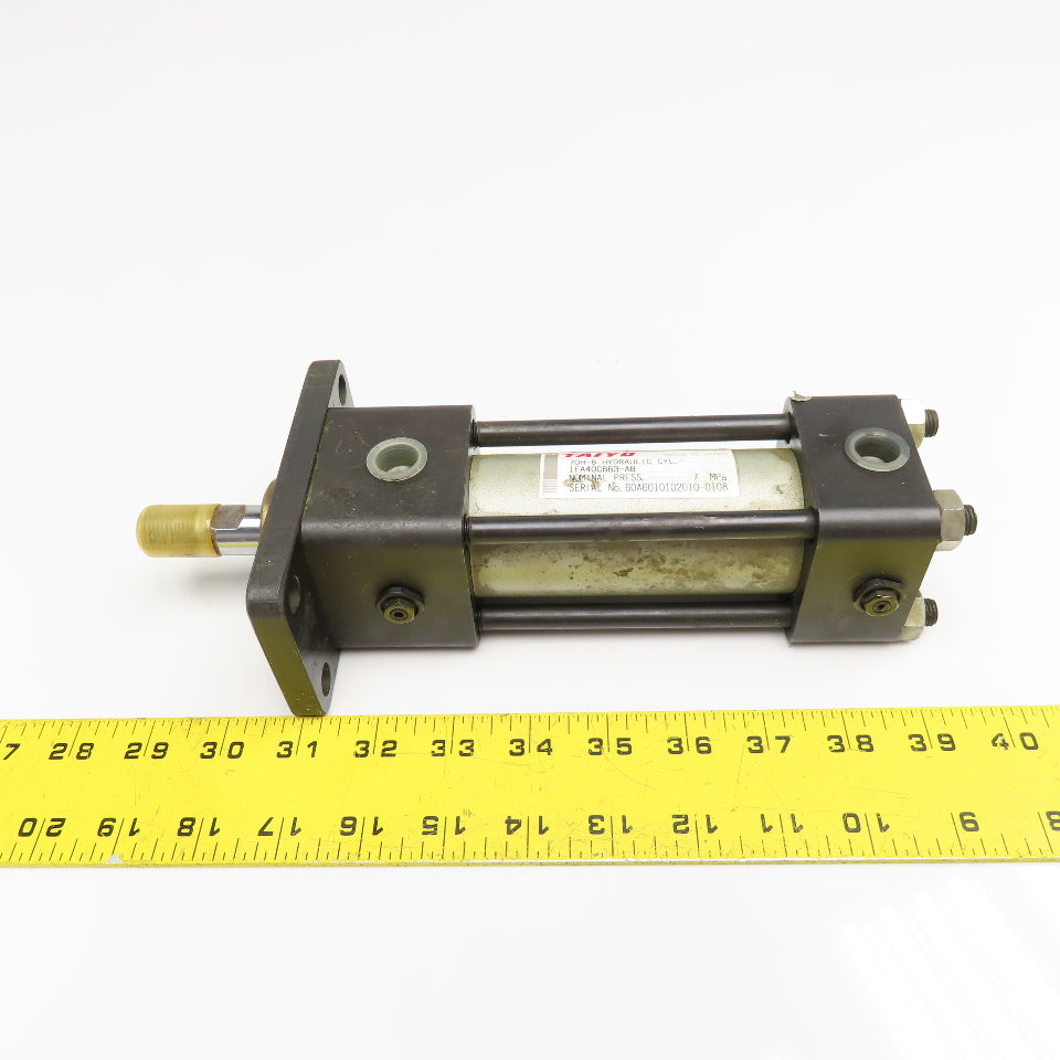 Taiyo 70H-8 48mm Bore 74mm Stroke Double Acting Hydraulic Cylinder