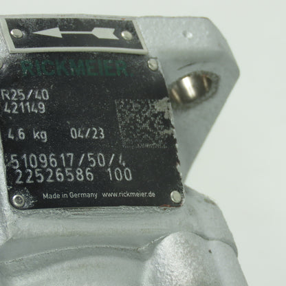 Rickmeier R25/40 Hydraulic Gear Pump 421149 150223