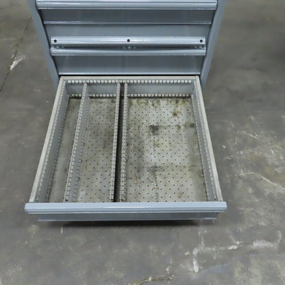 9 Drawer Industrial Parts Tool Storage Shop Cabinet 28" x 28" x 42" H (Painted)