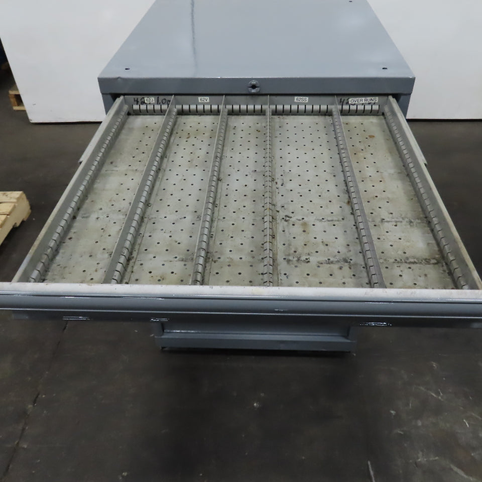9 Drawer Industrial Parts Tool Storage Shop Cabinet 28" x 28" x 42" H (Painted)