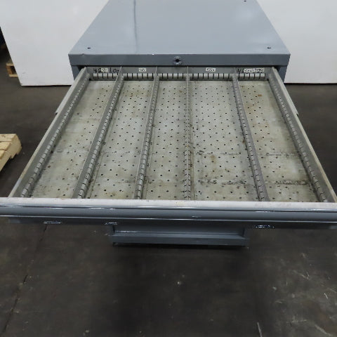 9 Drawer Industrial Parts Tool Storage Shop Cabinet 28" x 28" x 42" H (Painted)