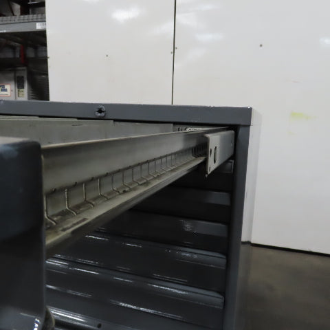 9 Drawer Industrial Parts Tool Storage Shop Cabinet 28" x 28" x 42" H (Painted)
