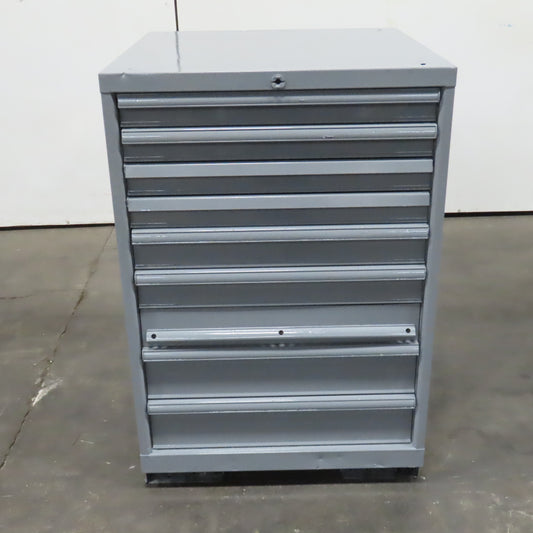 9 Drawer Industrial Parts Tool Storage Shop Cabinet 28" x 28" x 42" H (Painted)