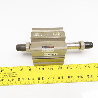 SMC CQ2KWB63-40DM-X 63mm Bore 40mm Stroke Double Rod Air Cylinder