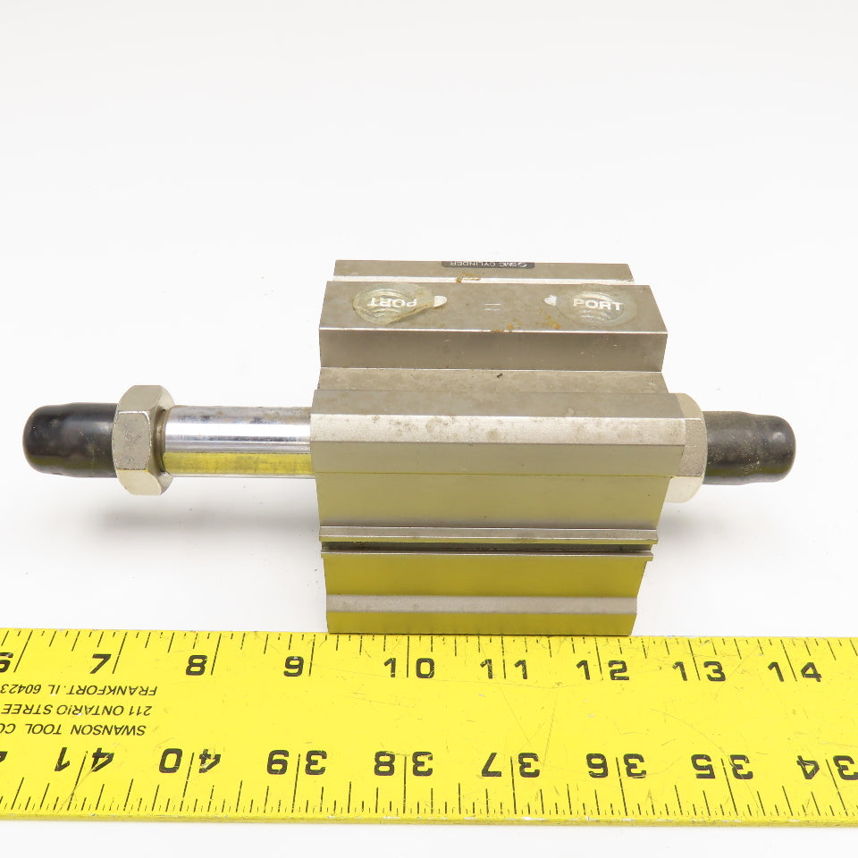 SMC CQ2KWB63-40DM-X 63mm Bore 40mm Stroke Double Rod Air Cylinder