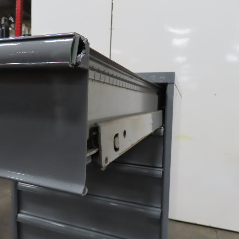 9 Drawer Industrial Parts Tool Storage Shop Cabinet 28" x 28" x 60" H (Painted)