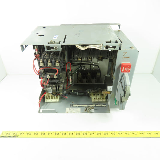 Allen Bradley 2112B-BDB-4R-6P-24R Size 1 Motor Starter Bucket 10Hp 480V 3 Pole