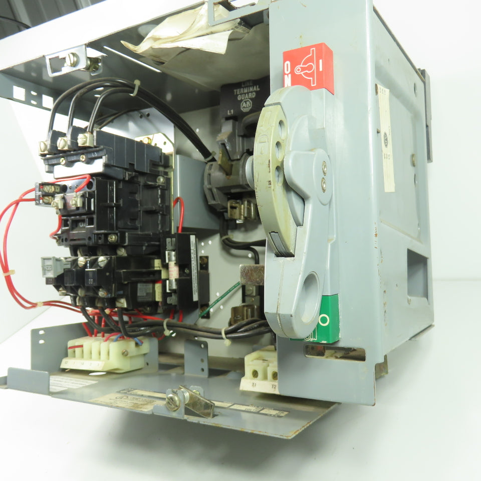 Allen Bradley 2112B-BDB-1-4R-6S-24R Size 1 Motor Starter Bucket 10Hp 480V 3Ph