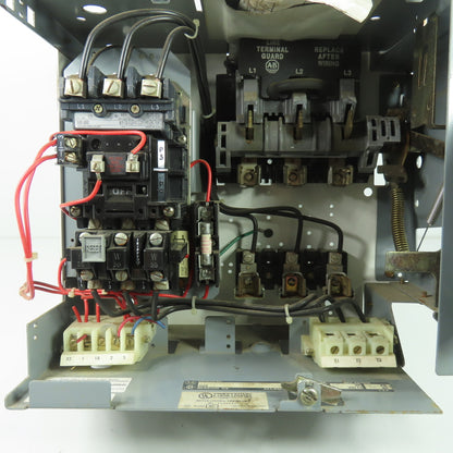 Allen Bradley 2112B-BDB-1-4R-6S-24R Size 1 Motor Starter Bucket 10Hp 480V 3Ph