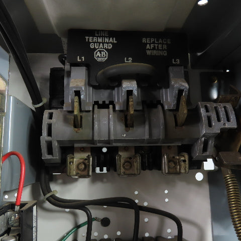 Allen Bradley 2112B-BDB-1-4R-6S-24R Size 1 Motor Starter Bucket 10Hp 480V 3Ph