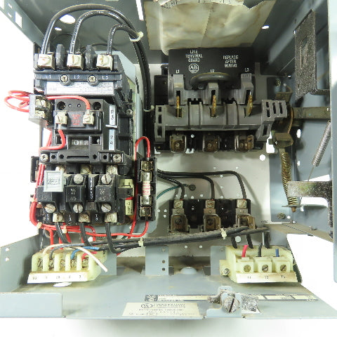 Allen Bradley 2112B-BAC-6P-24R Size 1 Motor Starter Bucket 10Hp 480V 3Ph 3 Pole
