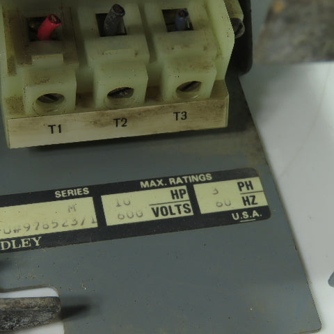 Allen Bradley 2112B-BAC-6P-24R Size 1 Motor Starter Bucket 10Hp 480V 3Ph 3 Pole
