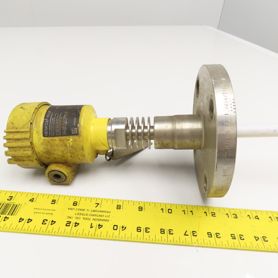 Vega VEGACAP 62 UX BHARANX-12 Captive Rod Level Indicator Probe 2" Flange Mount