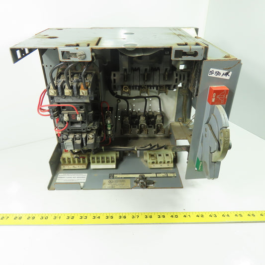 Allen Bradley YUW934216/1AG Size 1 Mcc Motor Starter Bucket 10Hp 480V 3ph 3 Pole