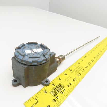 Rosemount 644 Temperature Transmitter 15" Probe 1/2" NPT