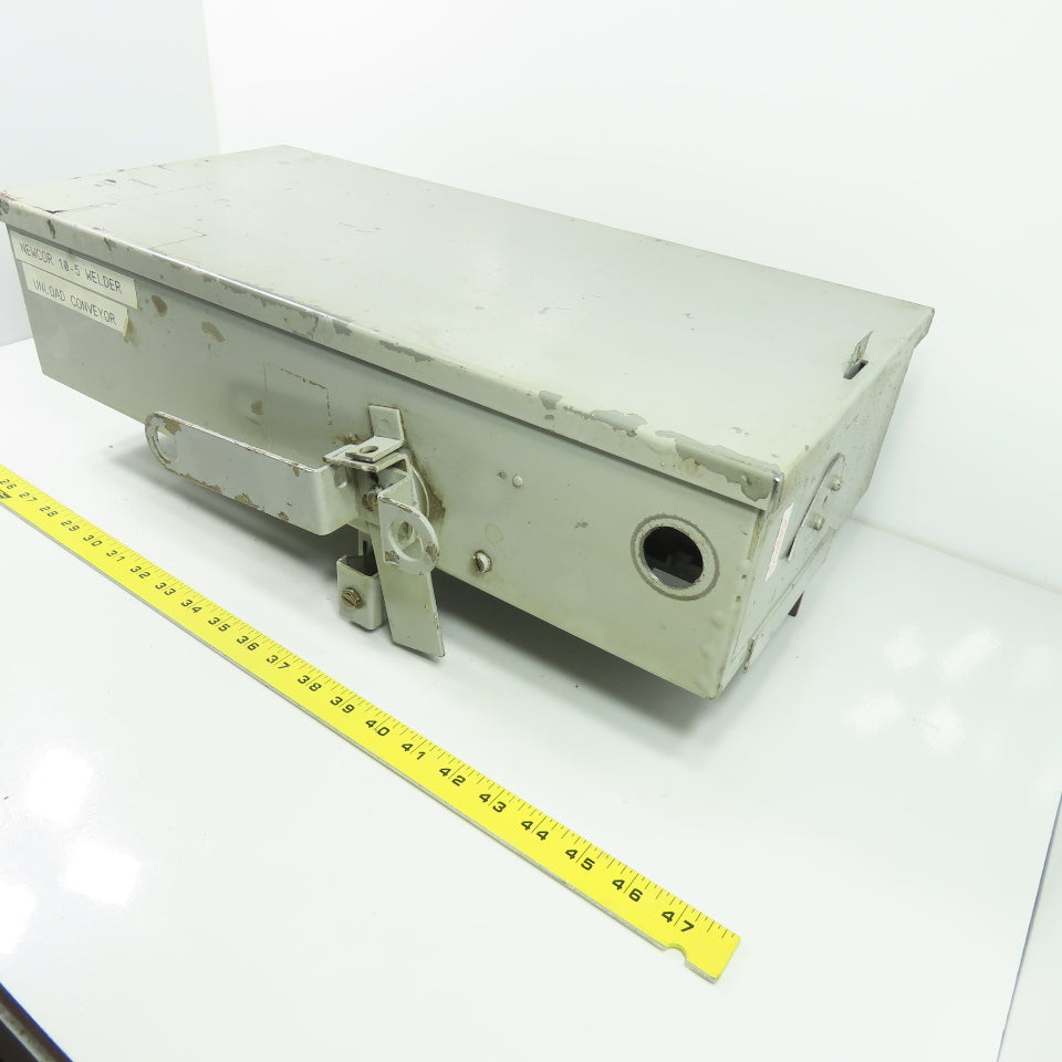 Westinghouse 2528D46G01 600VAC Fusible Busway Disconnect Switch Bus Plug 30A 3PH
