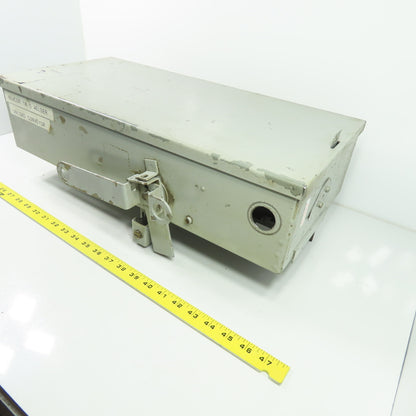 Westinghouse 2528D46G01 600VAC Fusible Busway Disconnect Switch Bus Plug 30A 3PH