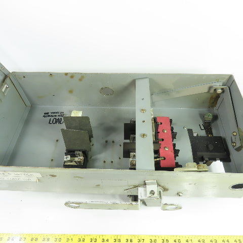 Westinghouse 2528D46G01 600VAC Fusible Busway Disconnect Switch Bus Plug 30A 3PH