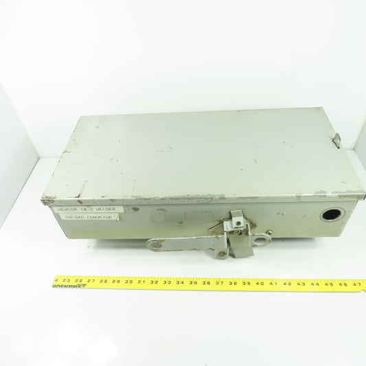 Westinghouse 2528D46G01 600VAC Fusible Busway Disconnect Switch Bus Plug 30A 3PH