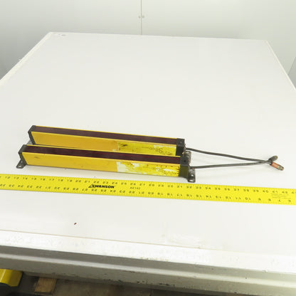 STI 70158-1002 70157-1002 Safety Light Curtain Set Transmitter & Receiver 24VDC