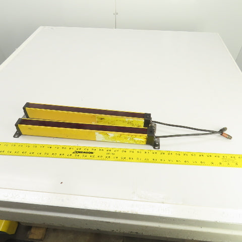 STI 70158-1002 70157-1002 Safety Light Curtain Set Transmitter & Receiver 24VDC