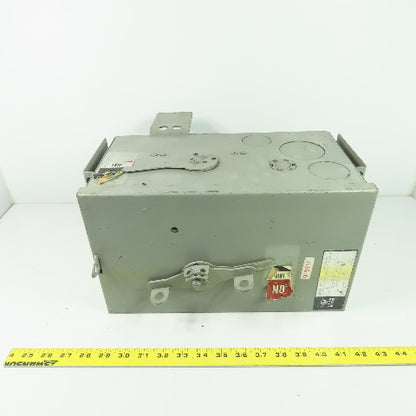 General Electric FVK-4GE* 240VAC Flex-A-Plug Breaker Busway Bus Plug 60A 3PH 3W