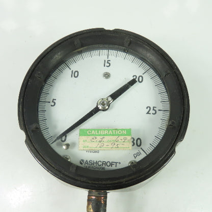 Ashcroft Q-8401 Pressure Guage 0-30PSI