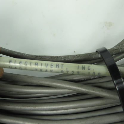 Electivert 362-599-100 V405-3K4K-8723-100 100' Cable Wire Aero 5-Pin Male/Female