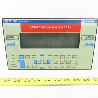 Telemecanique W81491349 Square D Welding VFD Panel Operating Interface