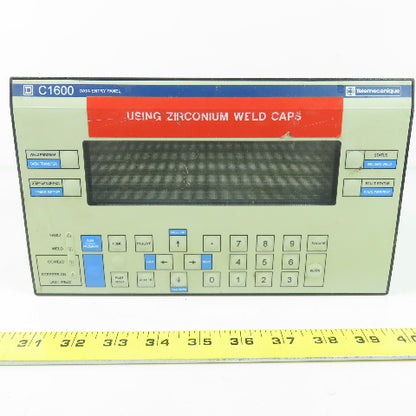 Telemecanique W81491349 Square D Welding VFD Panel Operating Interface