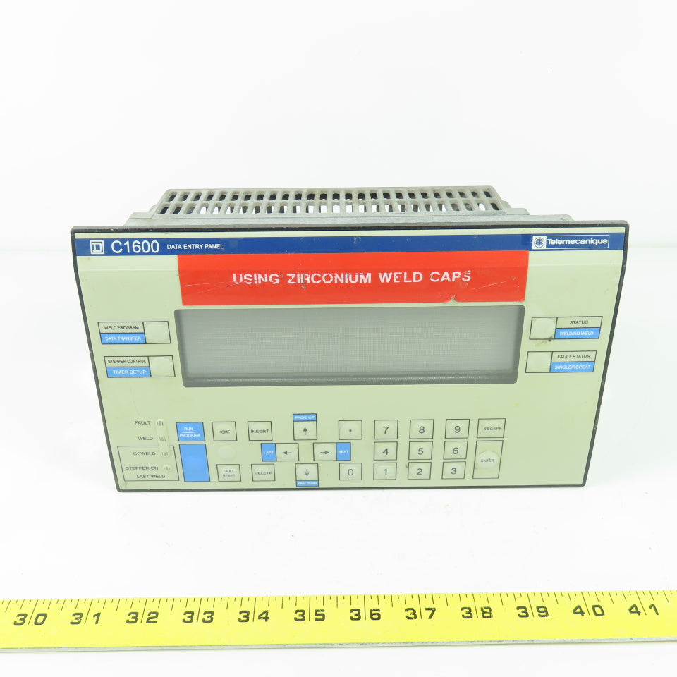 Telemecanique W81491349 Square D Welding VFD Panel Operating Interface