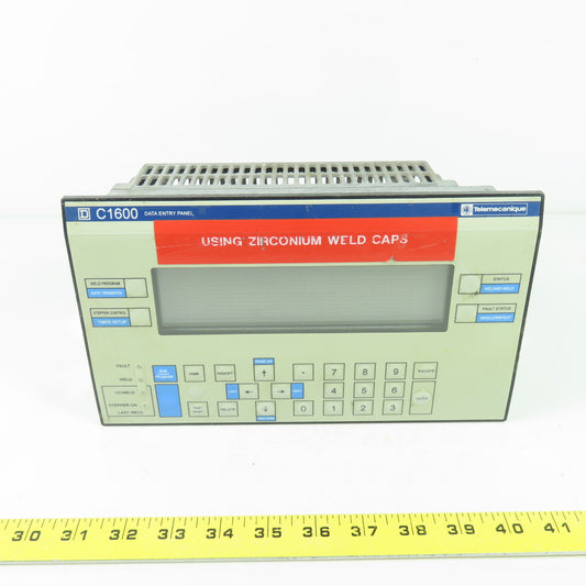 Telemecanique W81491349 Square D Welding VFD Panel Operating Interface