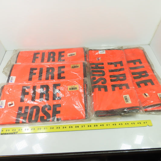 Singer Safety 24" Fire Hose Reel Cover Lot Of 5