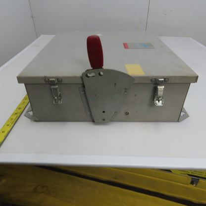 Challenger RHD661NF 30A 600V 240VDC 6 Pole Non Fusible Disconnect Switch